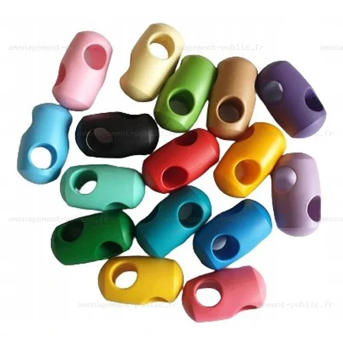 Pièce d’assemblage de cordes en croix pour filet de grimpe